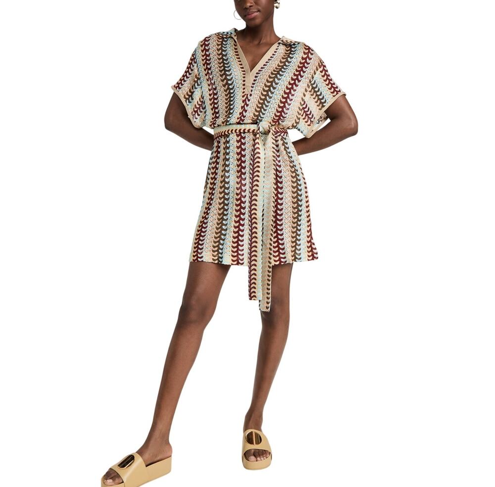 Alexis Crochet Multicolor Maurizio Dress Size S